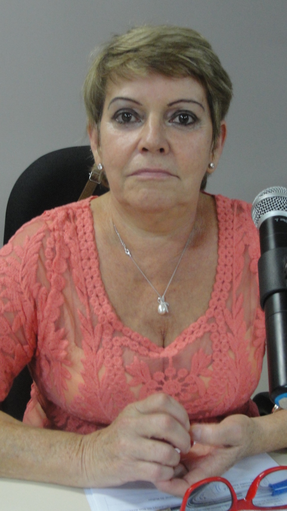  - Vereadora do PMDB, Nadja Hardt.