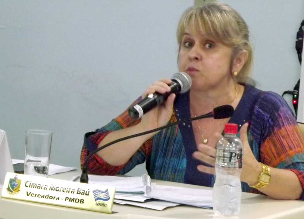 Vereadora Cimara sugere: