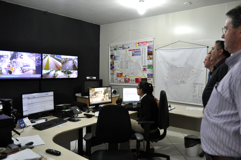 Campos Novos conta com mais 10 câmeras de monitoramento