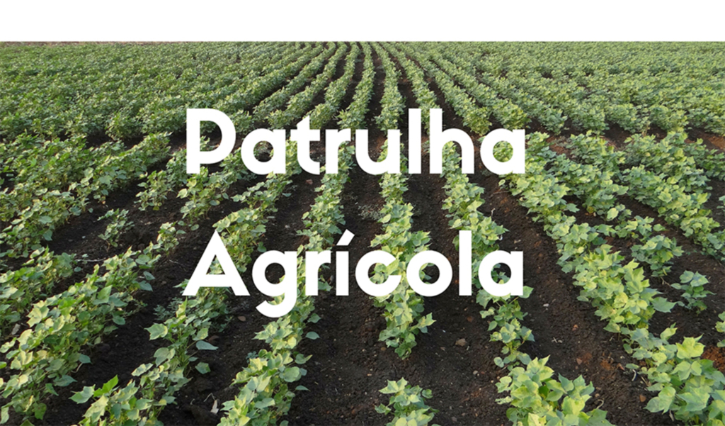 Andamento dos serviços  da patrulha agrícola