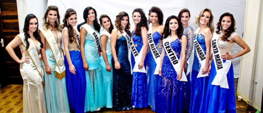  - Noiva Linda vestiu candidatas da Expovale em Capinzal