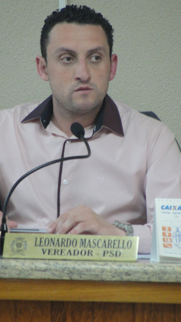 Câmara de Vereadores Herval d? Oeste - Presidente do Legislativo Léo Mascarello
