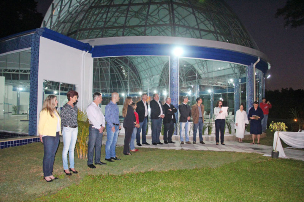 Cristiano Mortari - Autoridades participaram da inauguração