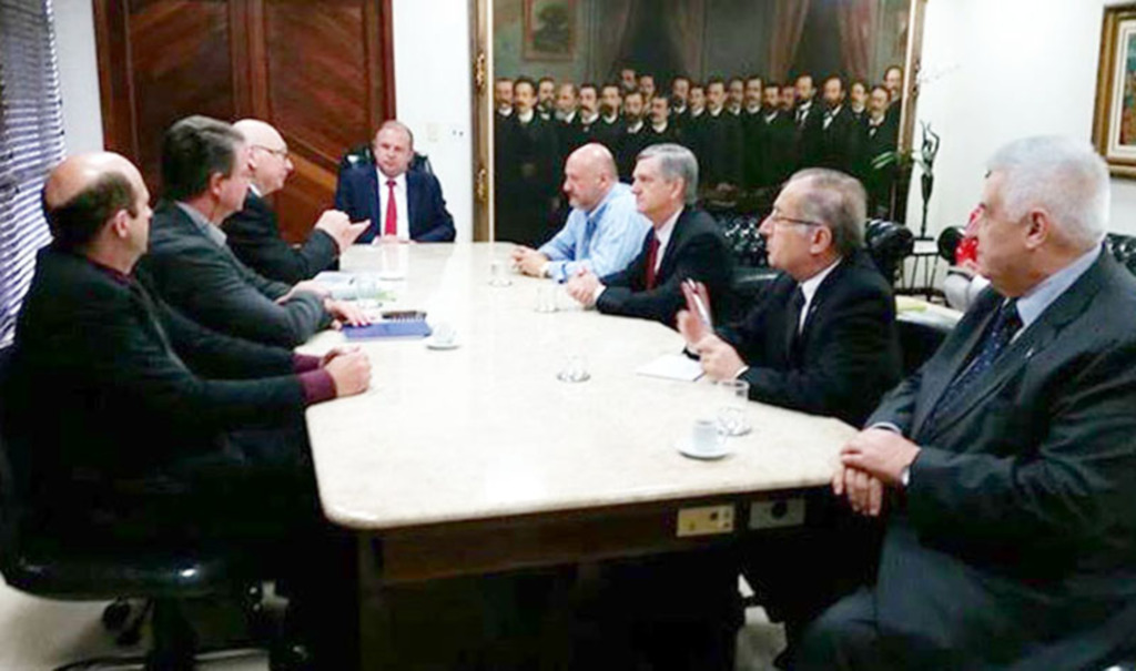 Acafe participa de reuniões com ministro do Trabalho e presidente da Assembleia Legislativa