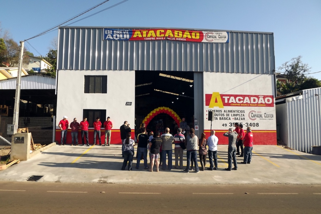 Abre suas portas o Atacadão Grupo Capinzal Center