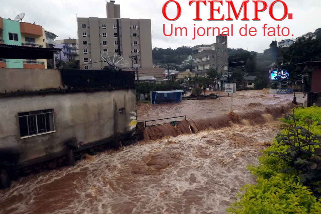 Capinzal também é registrado enxurrada, deslizamentos, cheia do Rio Capinzal