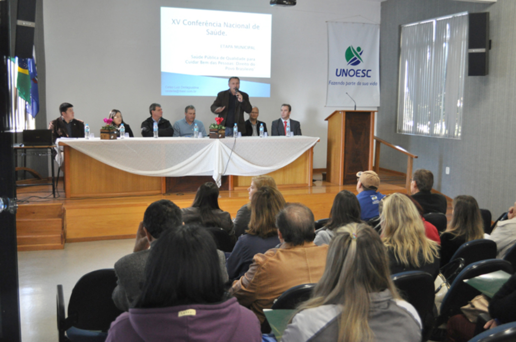 V Conferência da Saúde é realizada em Campos Novos