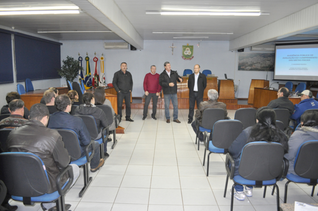 Administração Municipal apresenta os números do 1º quadrimestre de 2015 em Audiência pública