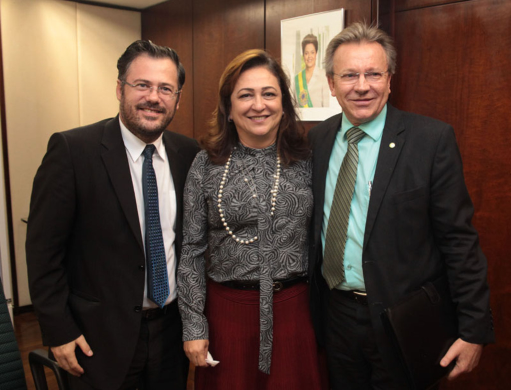 Celso Maldaner se reúne com a ministra da Agricultura, Kátia Abreu