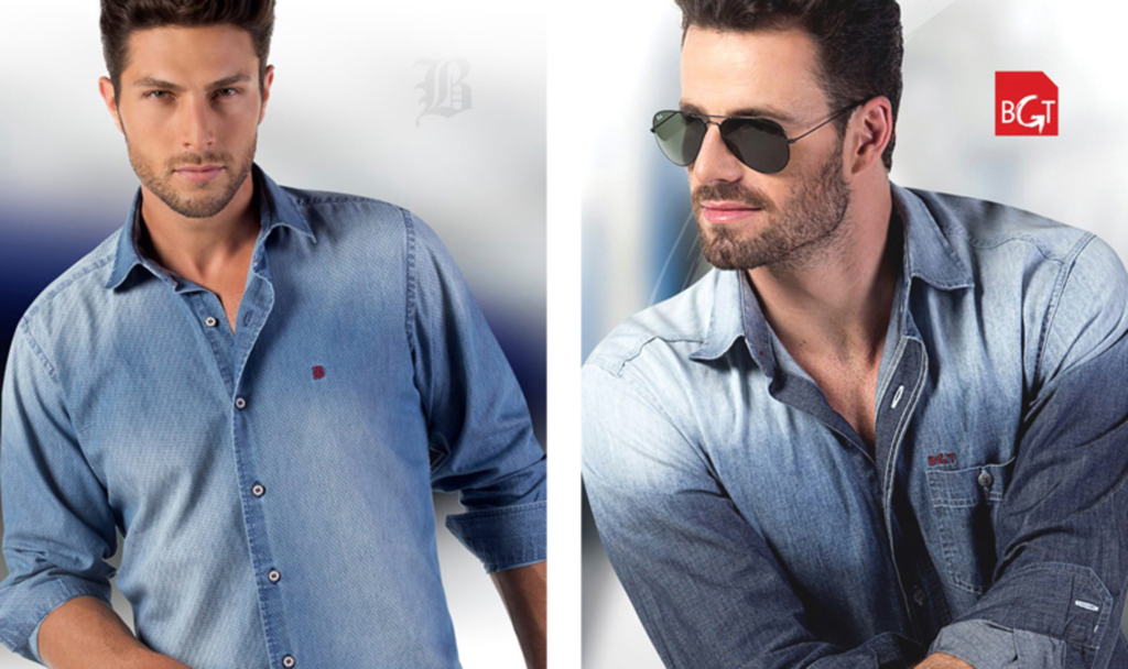 A Camisa Jeans já caiu no gosto masculino!