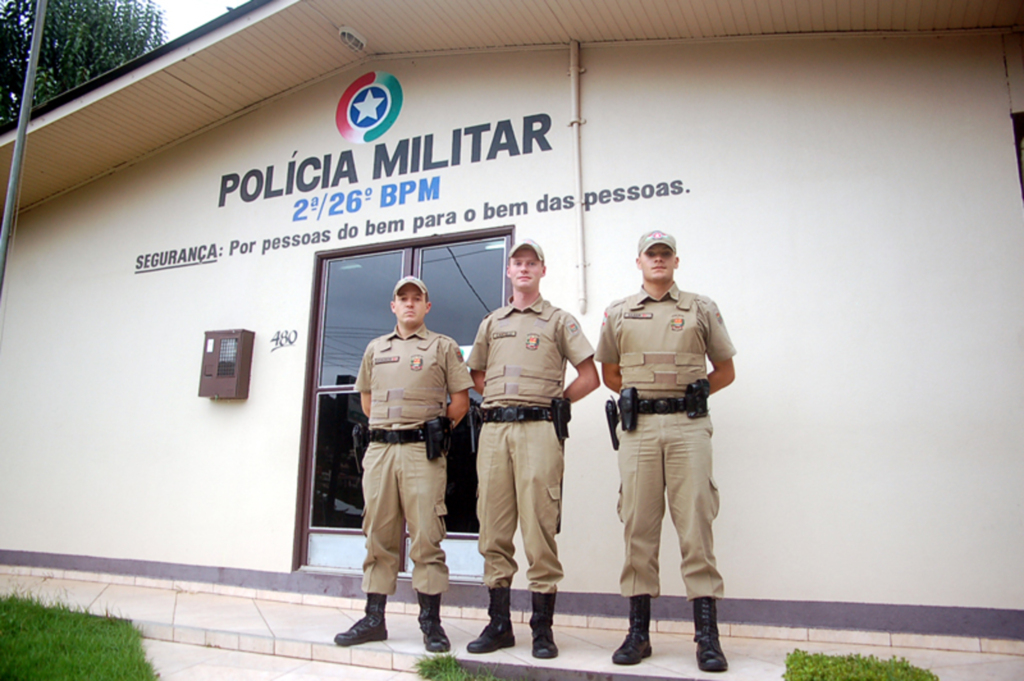 Policia Militar de Capinzal e Ouro no número de efetivos