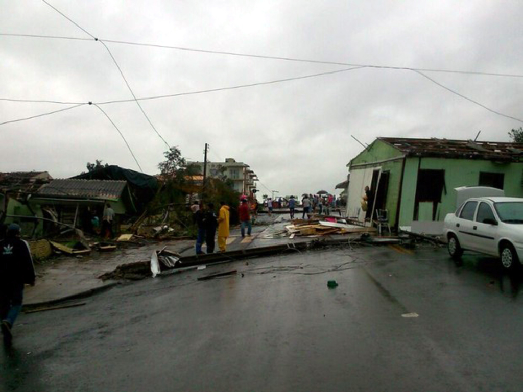 Inmet confirma tornado em Xanxerê, no Oeste catarinense