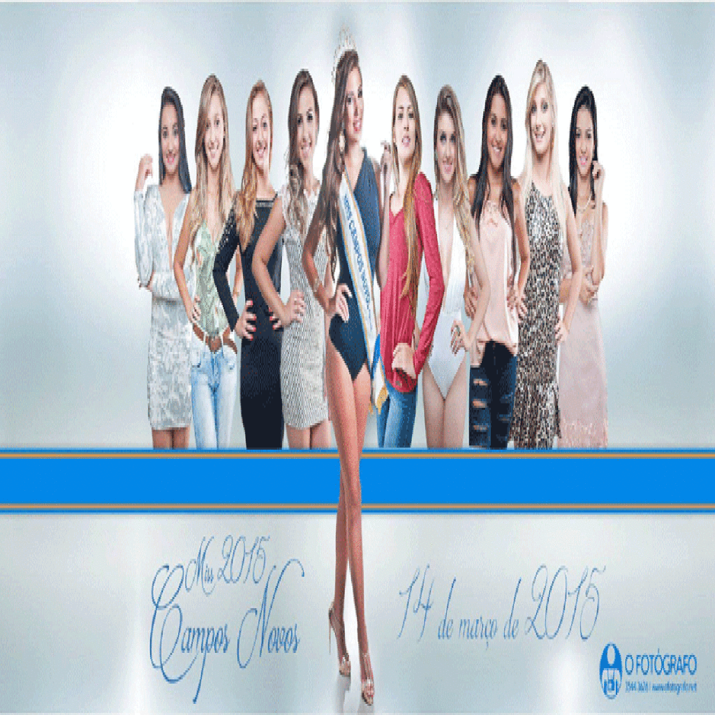 Miss Campos Novos 2015 será eleita neste sábado (14)