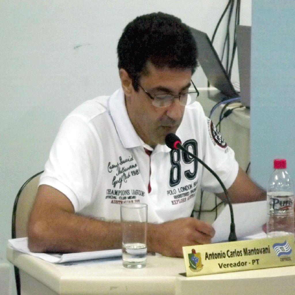 Vereador Mantovani faz indicação