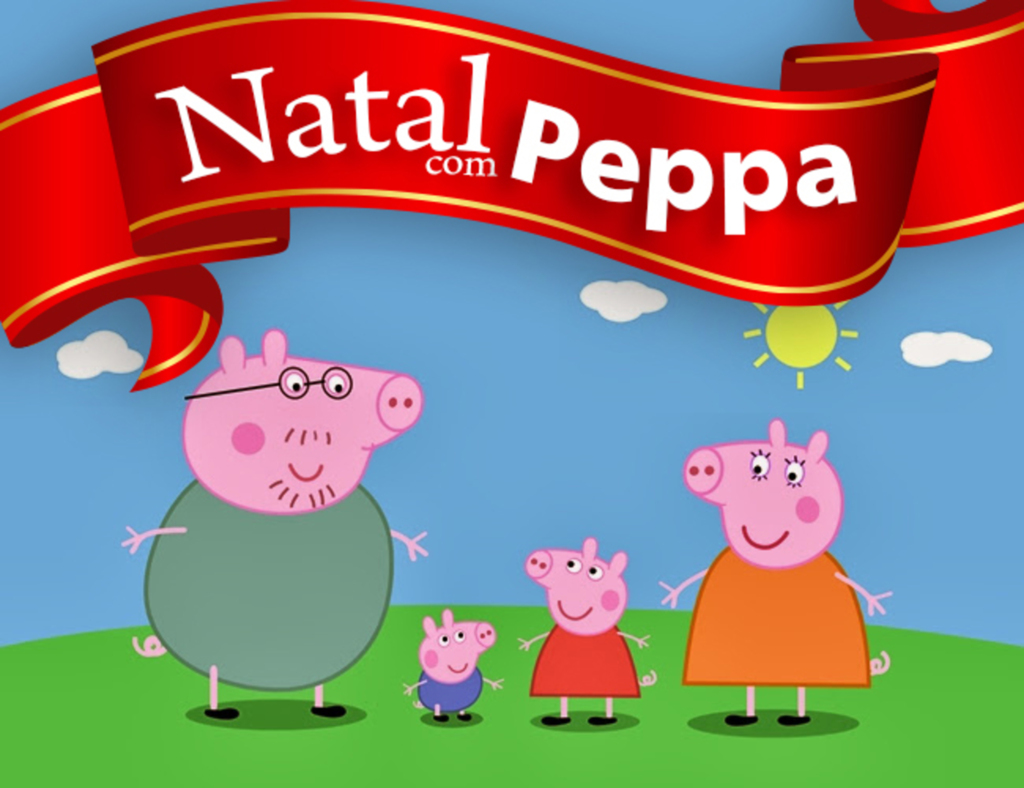 Natal com Família Peppa