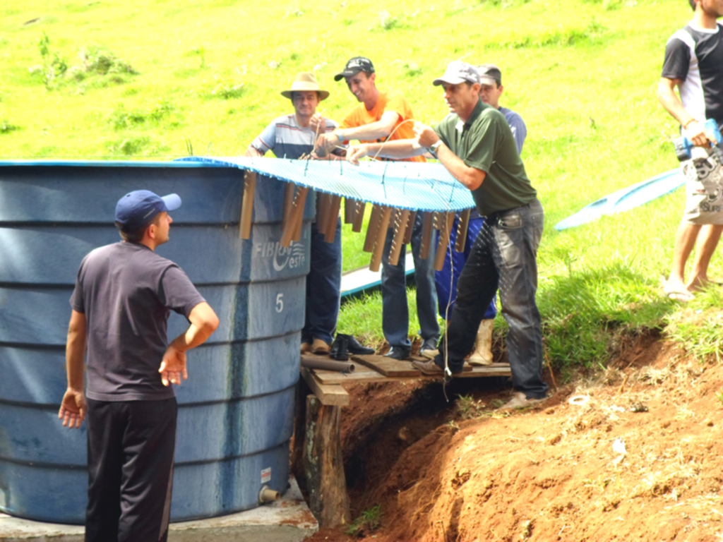 Epagri instala sistema alternativo de filtragem de água no município de Ouro