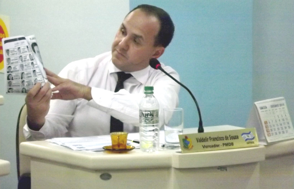 Vereador presta contas na Câmara Municipal de Capinzal