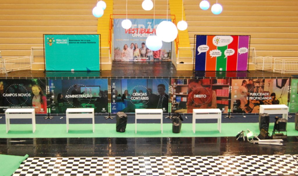 Unoesc se prepara para receber 2,7 mil estudantes na feira das profissões em Joaçaba