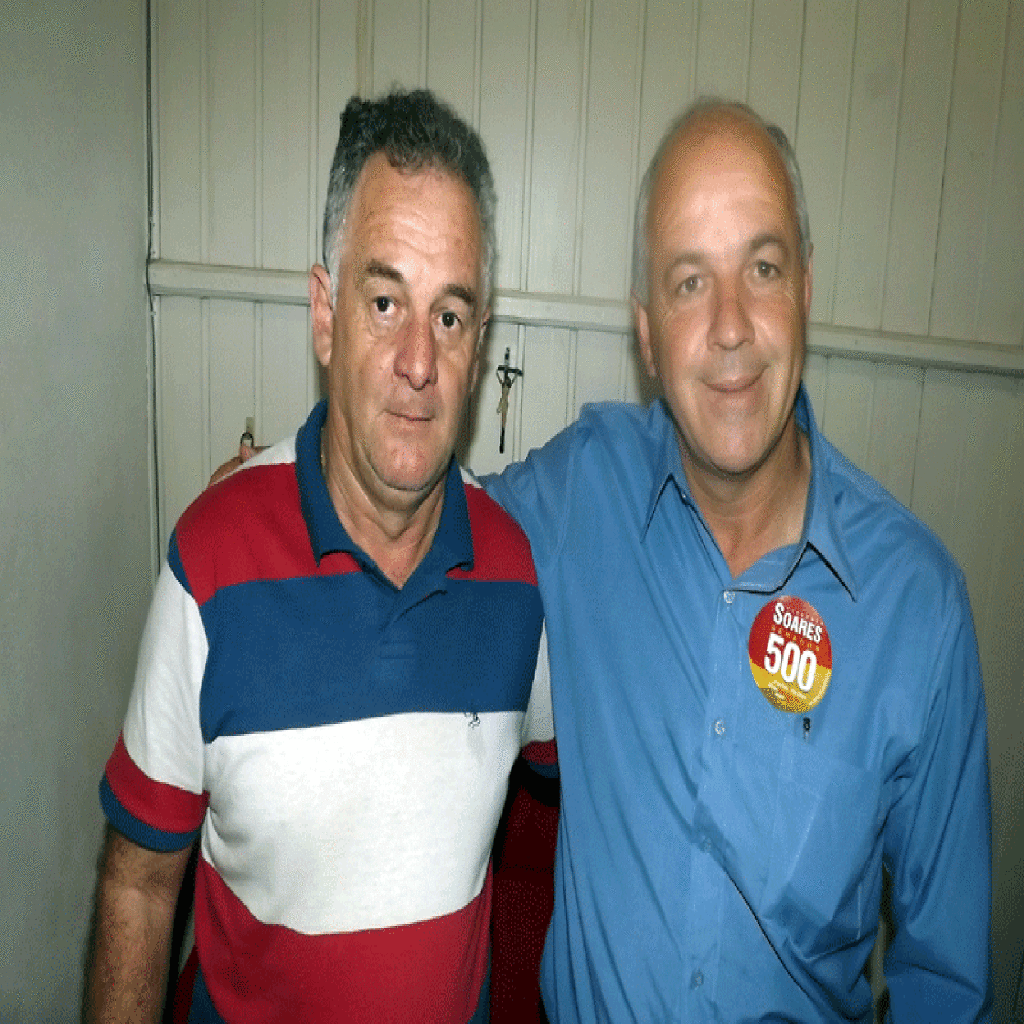 Sargento Soares em visita ao município de Capinzal