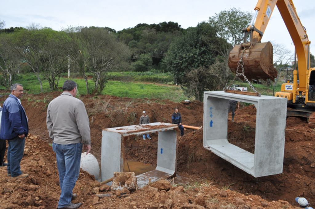 Administração Municipal investe em galerias para solucionar problemas em épocas chuvosas