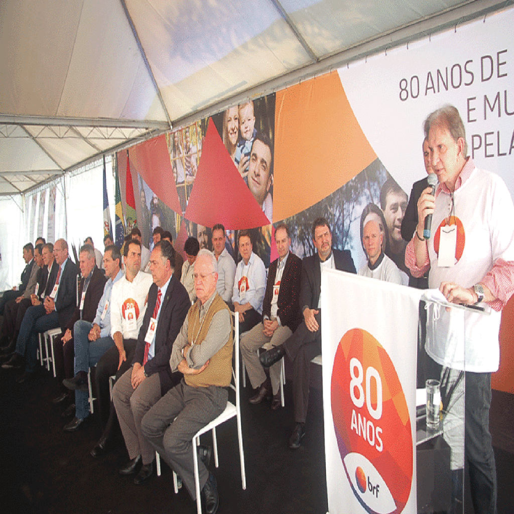 BRF celebra 80 anos