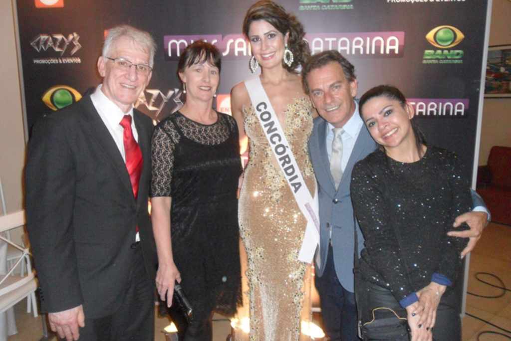 Miss Concórdia fica em terceiro lugar no Miss Santa Catarina