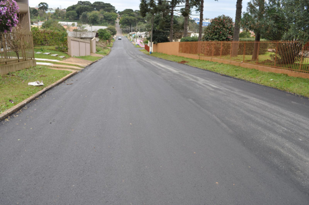 36 Ruas receberão pavimentação asfáltica em Campos Novos