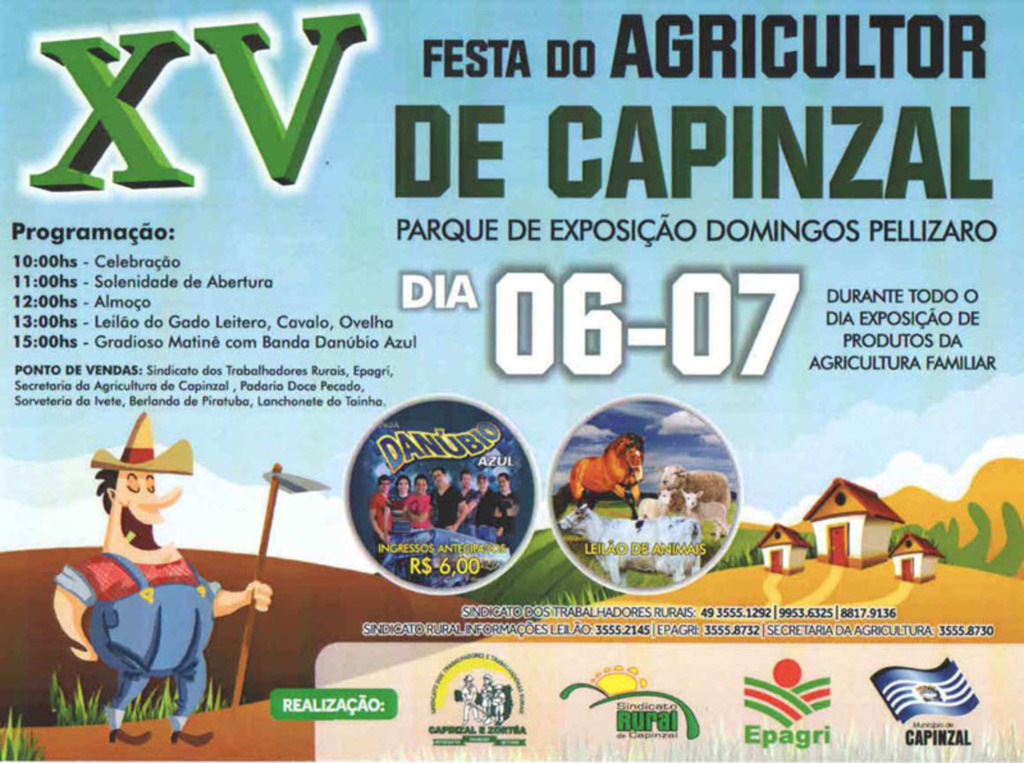 FESTA DO AGRICULTOR DE CAPINZAL