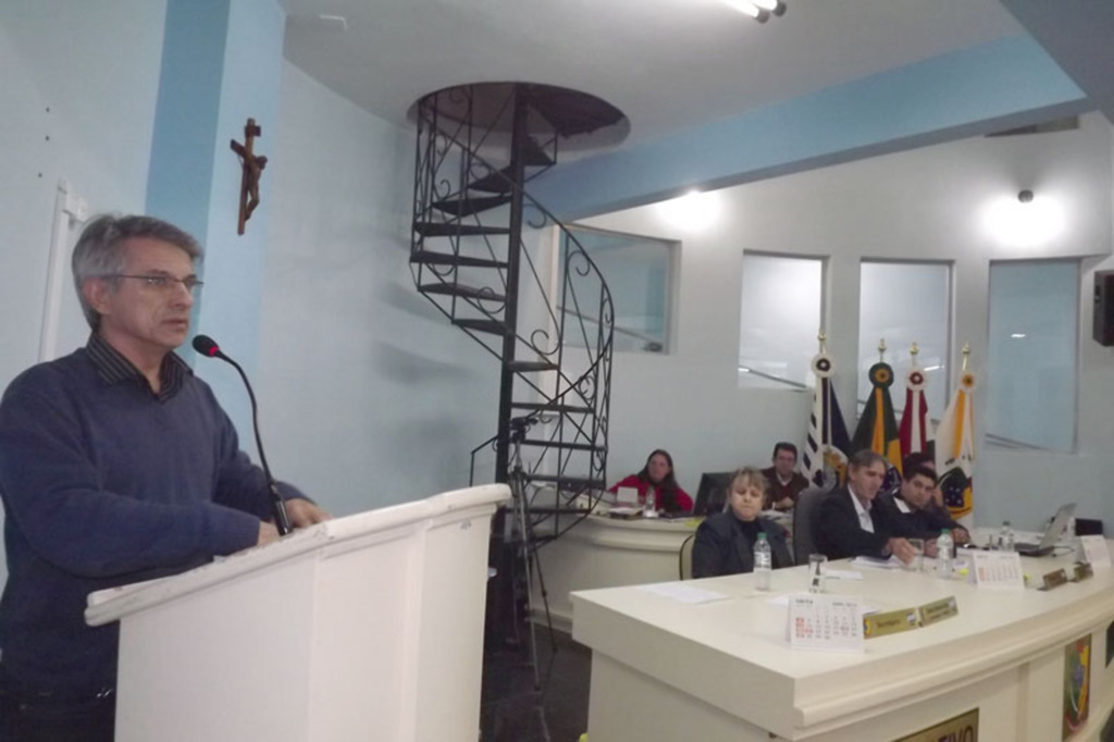 Diretor Financeiro e Contador da Câmara de Vereadores de Capinzal, Henrique Varela Paim