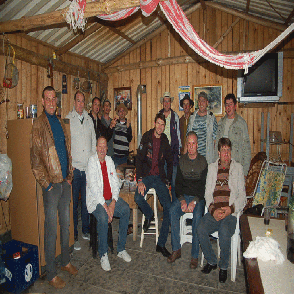 Encontro de amigos no município de Ouro