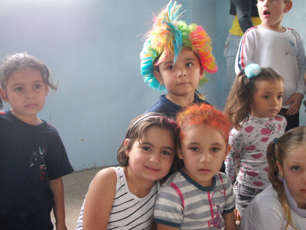 Penteado Maluco na Educação Infantil da E. M. Bernardo Moro Sobrinho