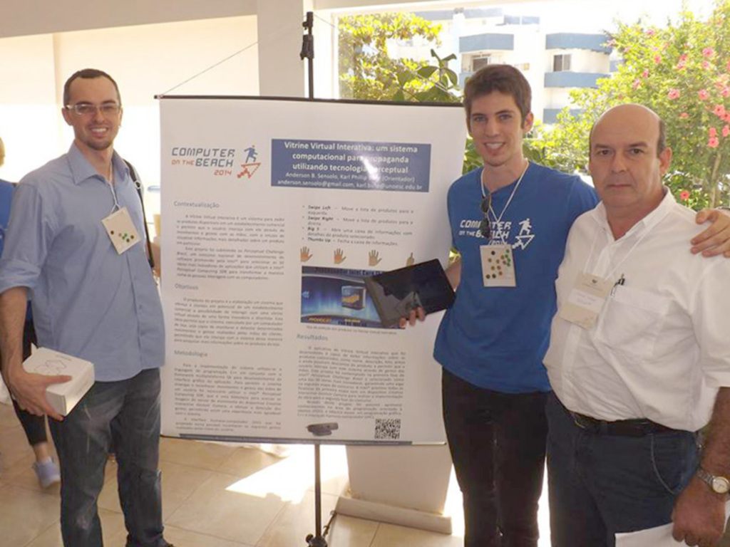 Sistema desenvolvido na Unoesc é apresentado em Florianópolis