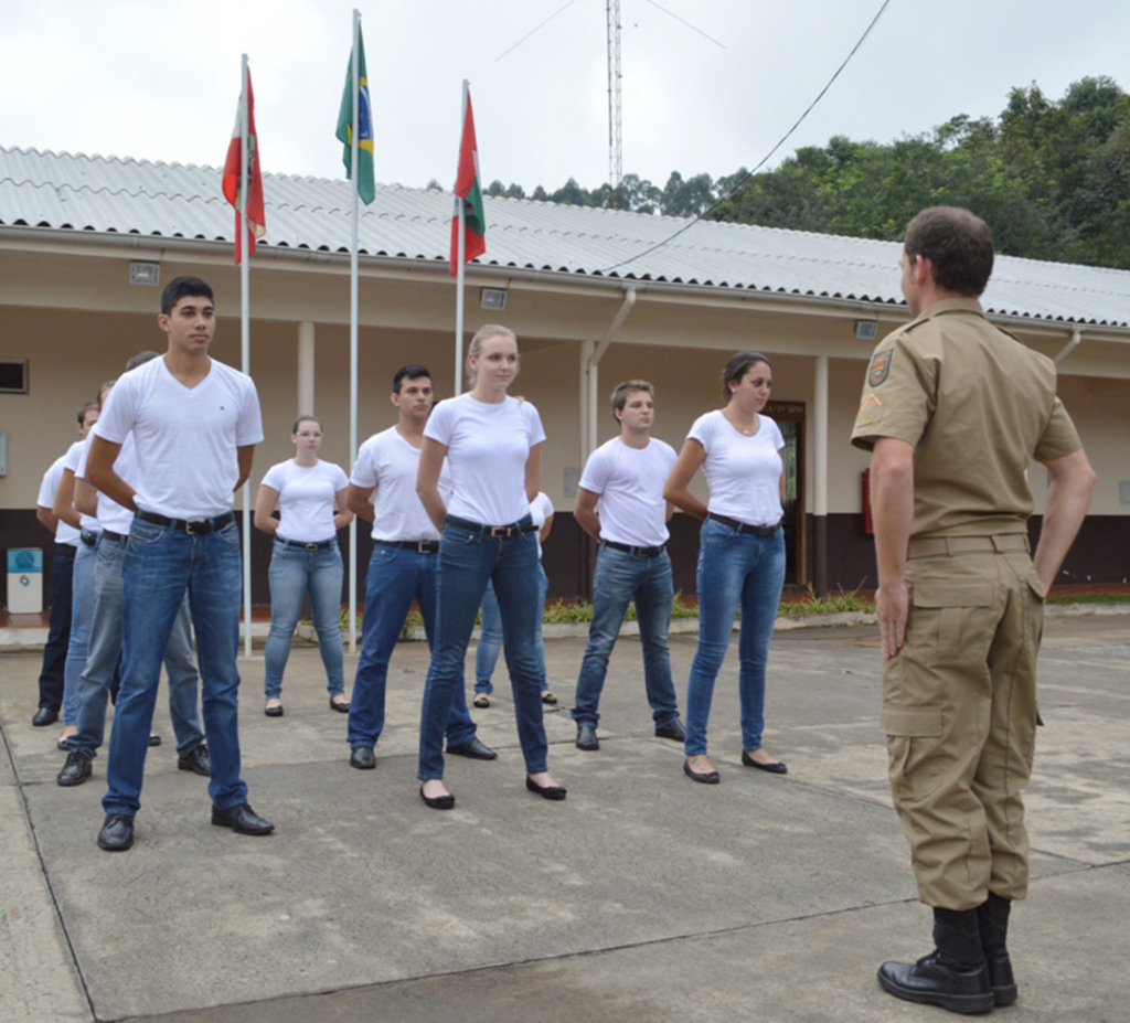 PM de Concórdia está com 15 Agentes Temporários em formação