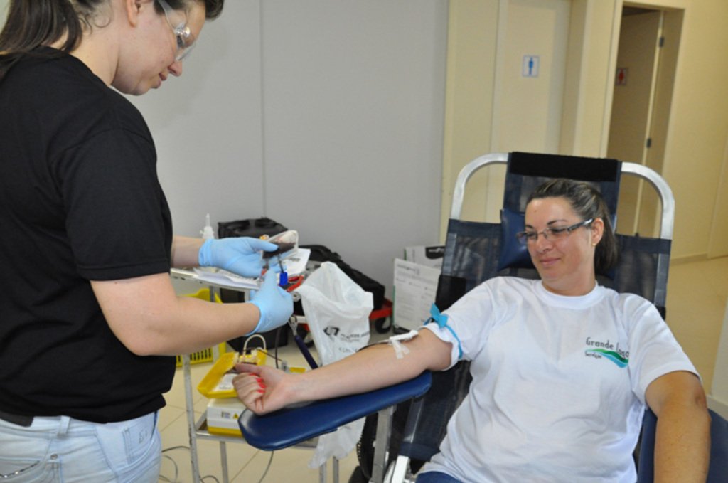 Colaboradores da Usina Machadinho participam de Campanha de Doação de Sangue