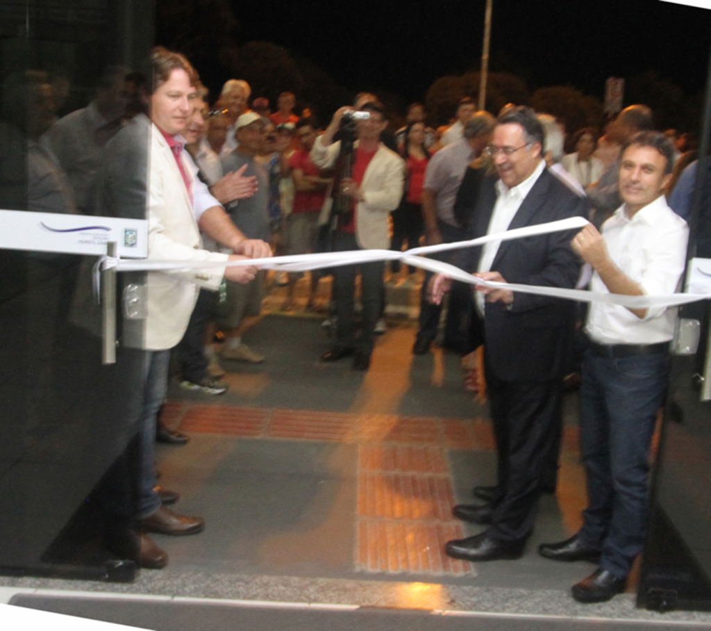 Governador inaugura novo terminal rodoviário de Joaçaba