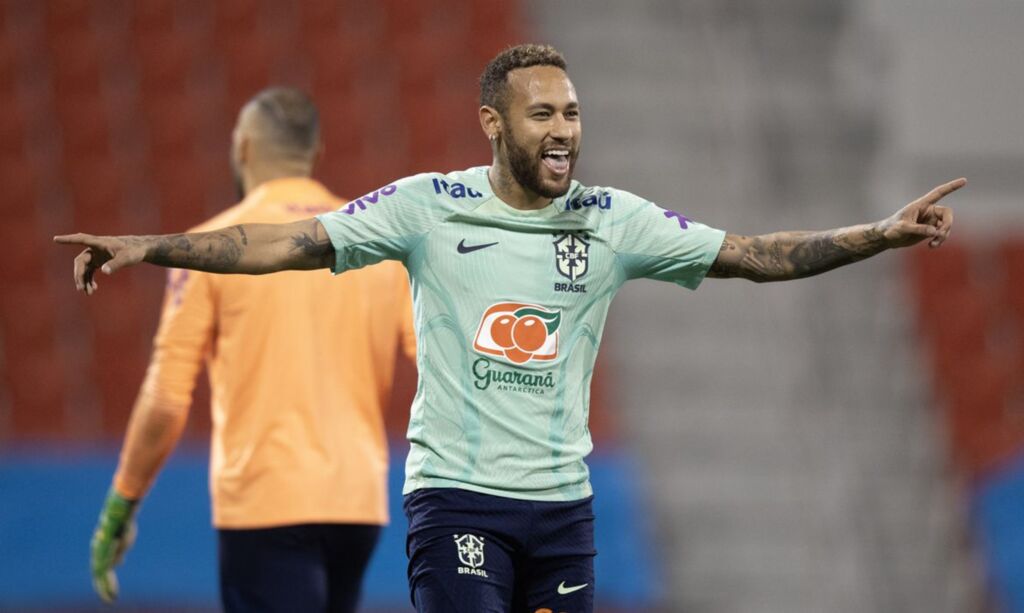 (Foto: Lucas Figueiredo - CBF) - Craque da seleção brasileira não atuou contra Suíça e Camarões