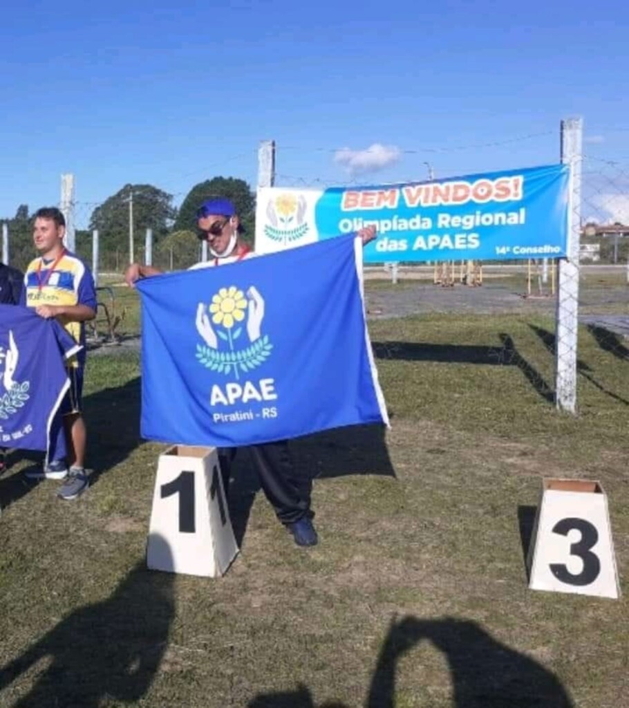 Foto: Divulgação - DP - Giovanni, de Piratini, participa de uma das modalidades