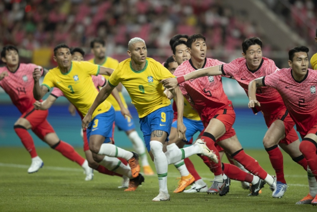 Brasil enfrenta a Coreia do Sul nas oitavas de Final da Copa do Mundo