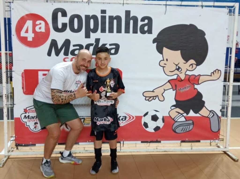 Jovem de Bocaina do Sul é destaque no futsal