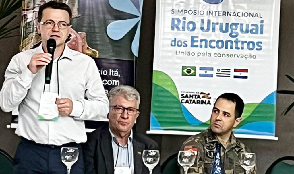 Professores da Unoesc participam de Simpósio Internacional sobre a Bacia do Rio Uruguai