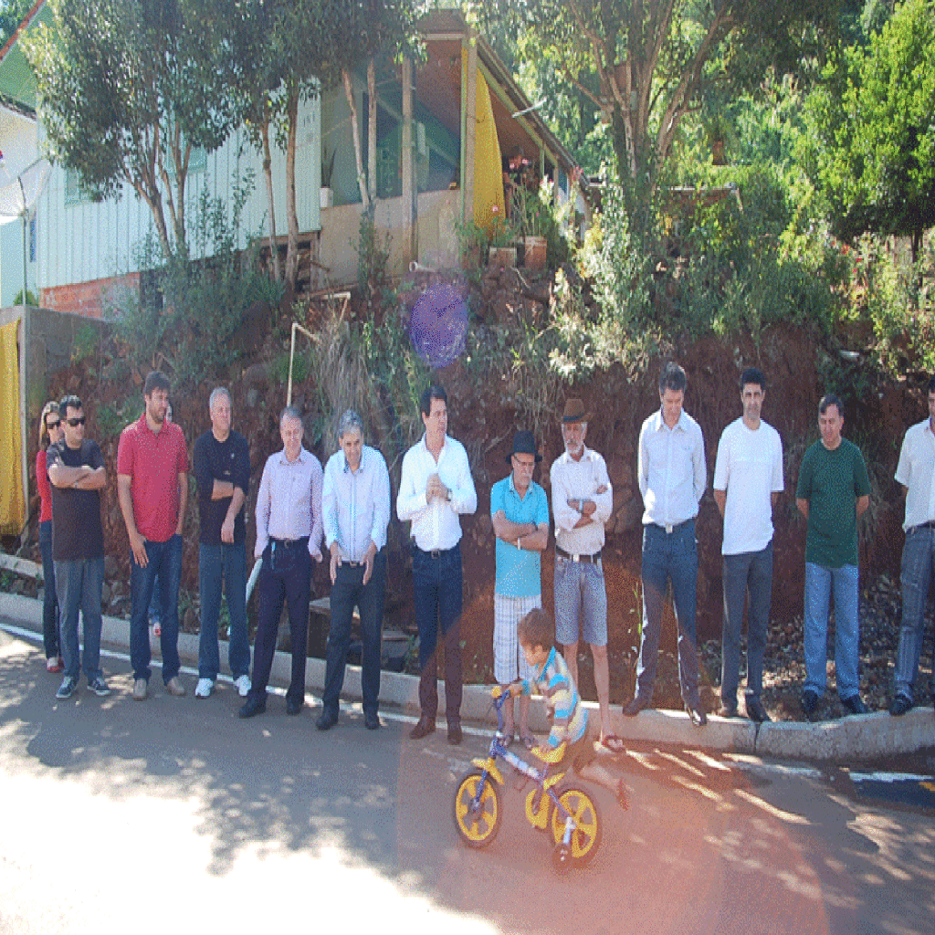 Mais pavimentação inaugurada em Capinzal