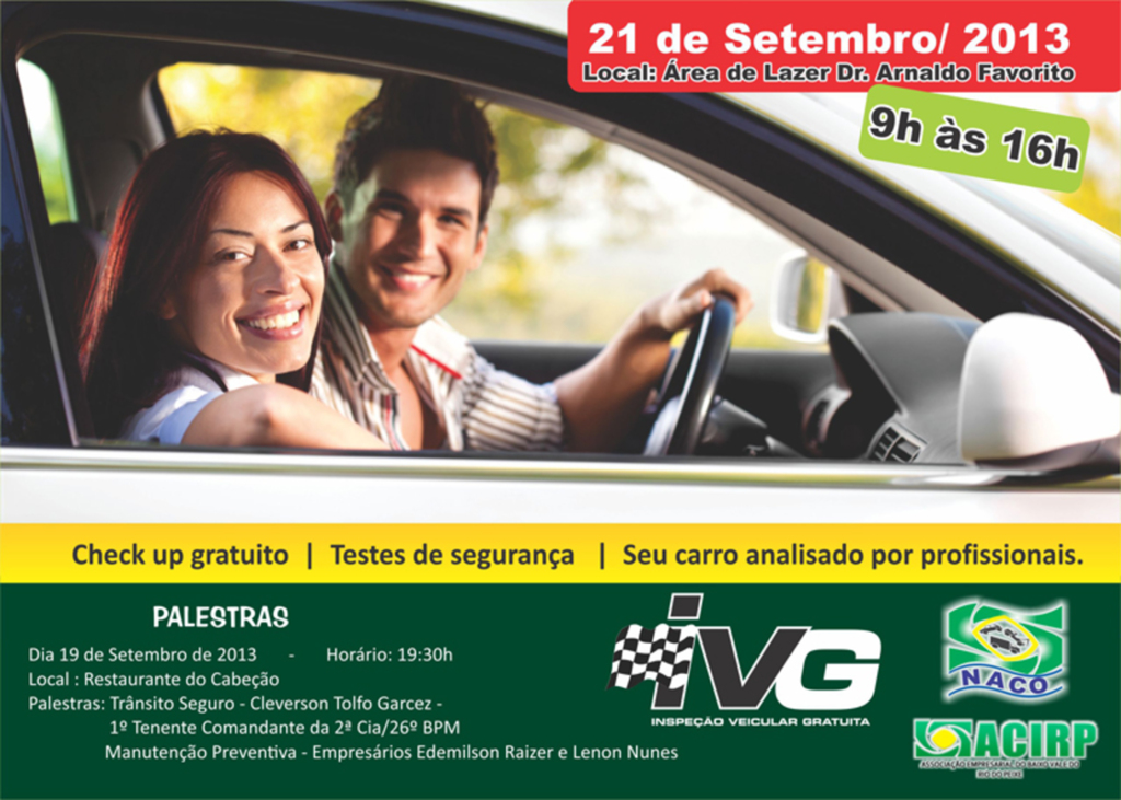 Inspeção Veicular Gratuita - IVG 2013!