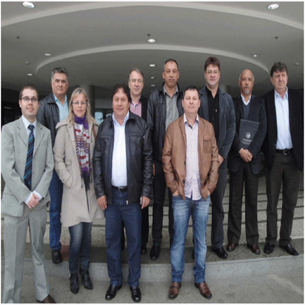 Federação e Sindicatos através de seus representantes