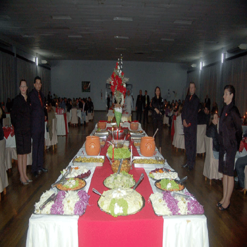 Tradicional jantar da Igreja Evangélica Assembleia de Deus