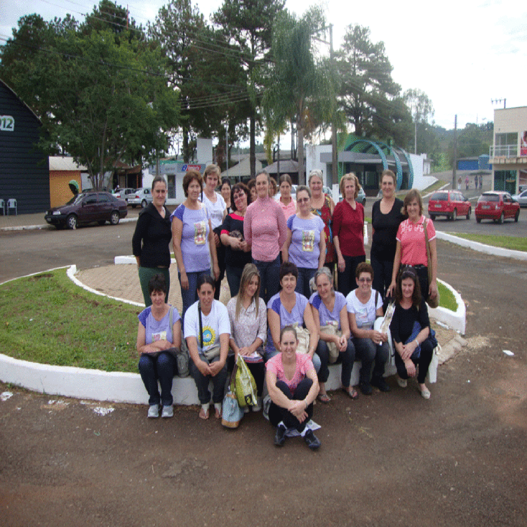 Movimento de Mulheres Camponesas, em Xanxerê, no dia 30 de abril: