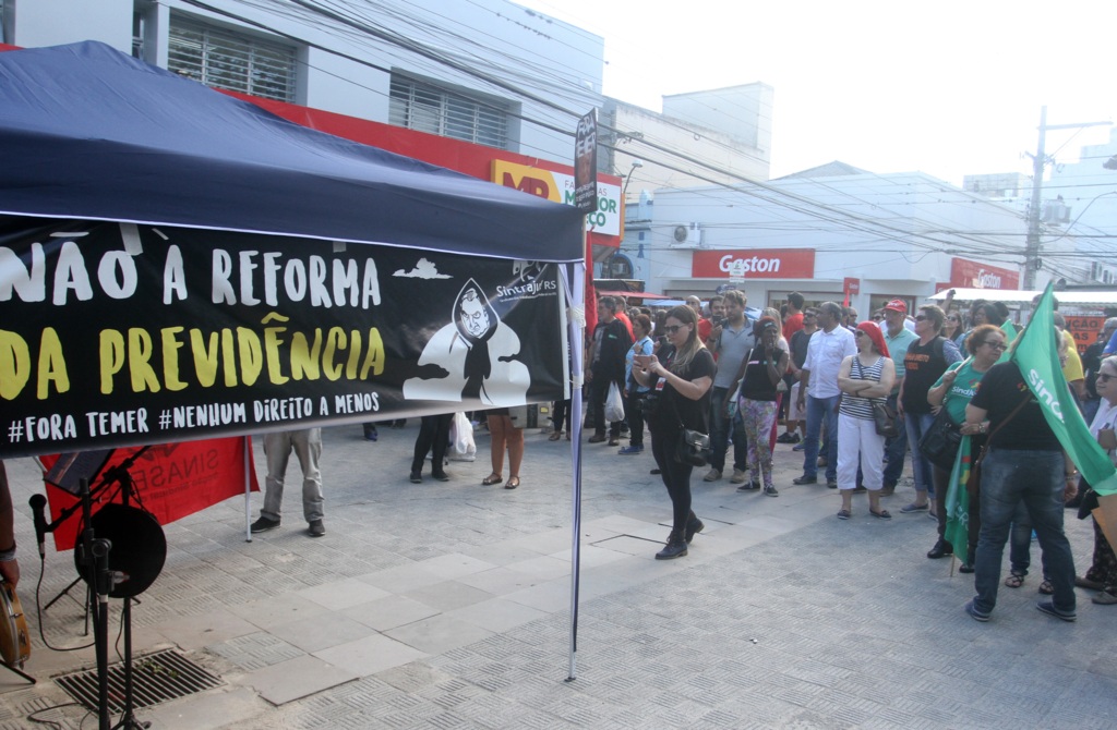 Sindicatos se  mobilizam nesta terça  contra a Reforma