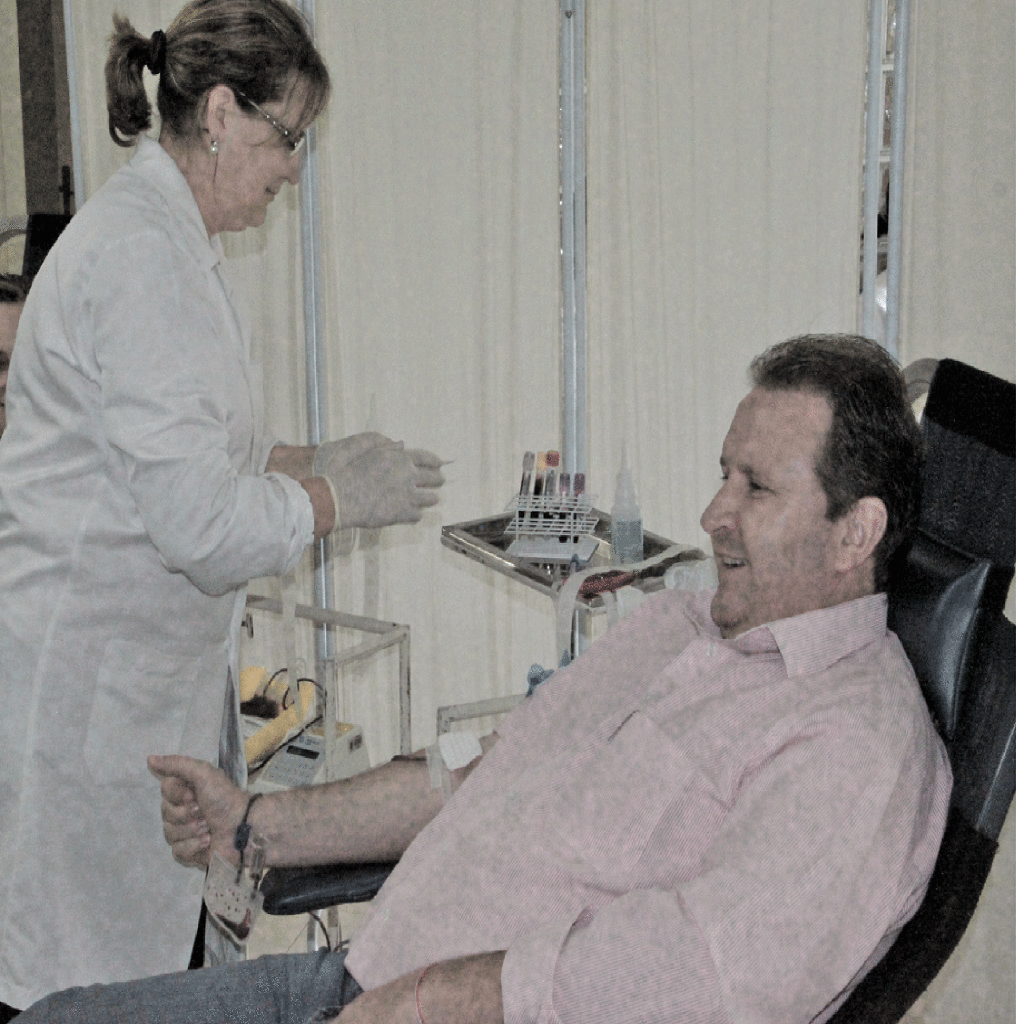 Piratubenses comparecem para doar sangue