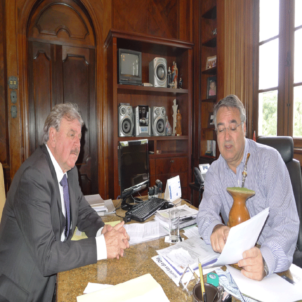 Governador recebe Sopelsa em Audiência
