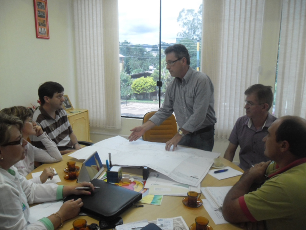 Diretores da ACIRP participaram de audiência com o Prefeito Vitor Faccin