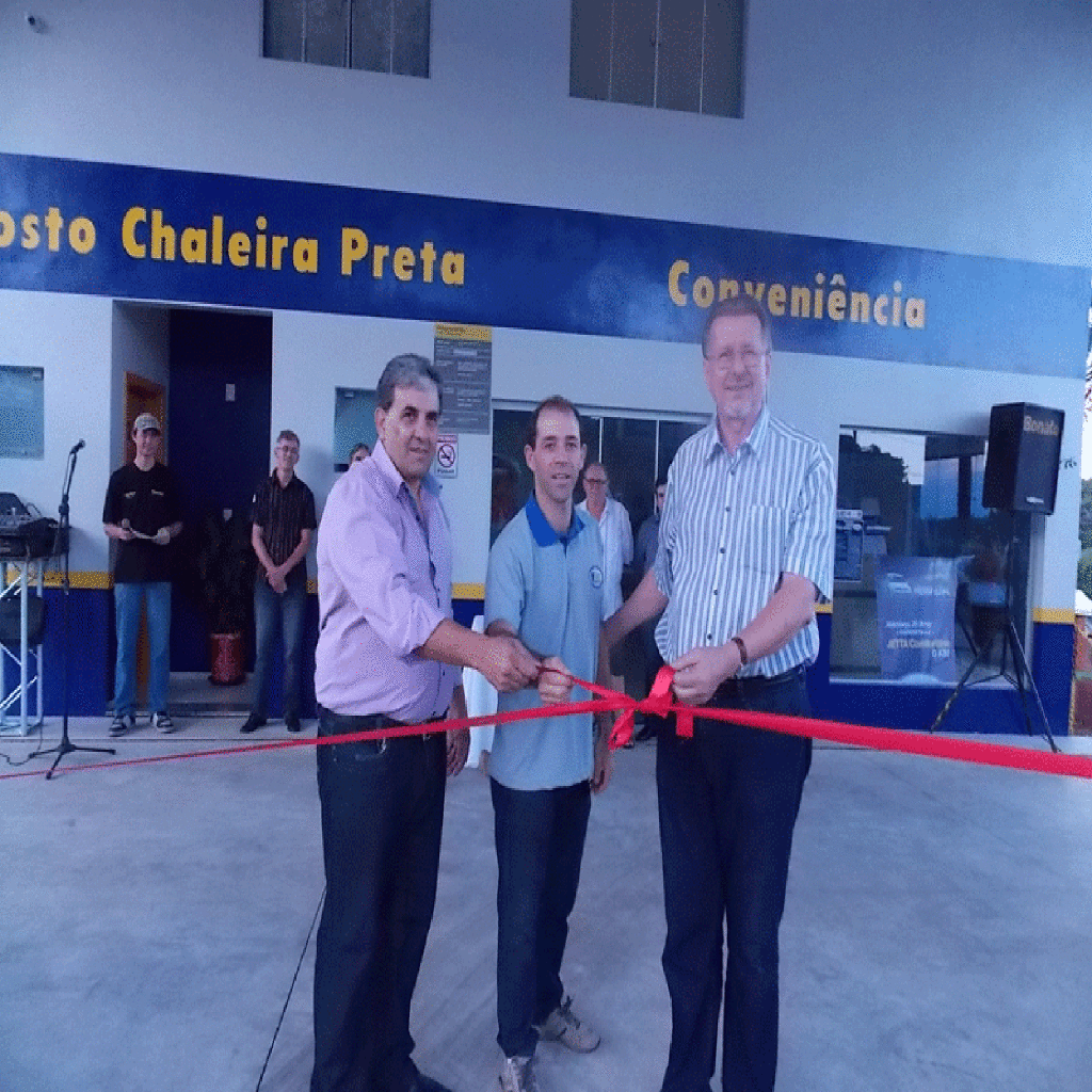 Inauguração do Auto Posto Chaleira Preta